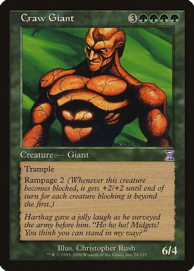 Craw Giant (76) [Timeshifted]