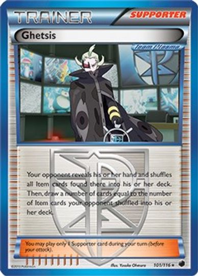 Ghetsis (BW Plasma Freeze) (101/203) [Deck Exclusives]