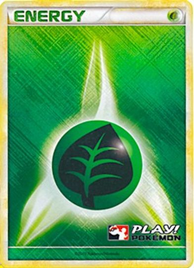 Grass Energy (2010 Play! Pokemon Promo)[League & Championship Cards]