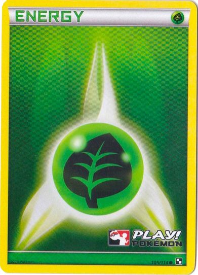 Grass Energy 105/114 (Play! Pokemon Promo) [League & Championship Cards]