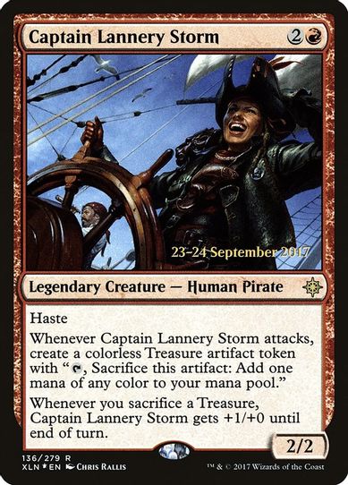 Captain Lannery Storm (136) [Prerelease Cards]
