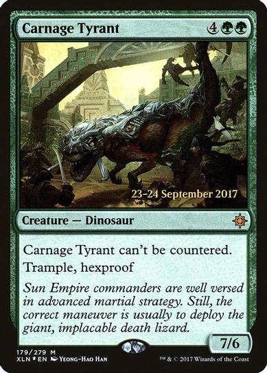 Carnage Tyrant (179) [Prerelease Cards]