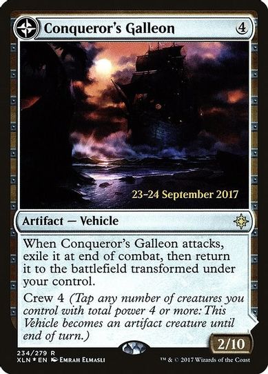 Conqueror's Galleon (234) [Prerelease Cards]