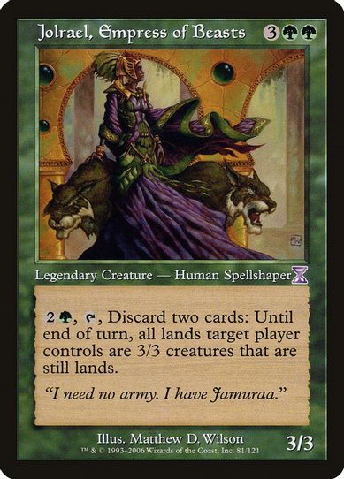 Jolrael, Empress of Beasts (81) [Timeshifted]