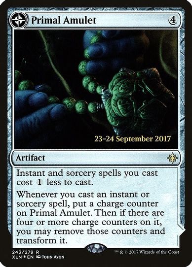 Primal Amulet (243) [Prerelease Cards]