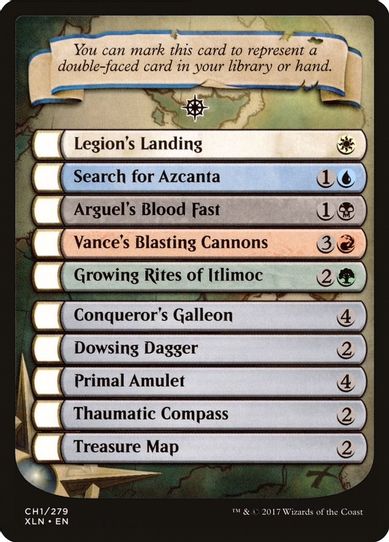 Checklist Card - Ixalan [Ixalan]