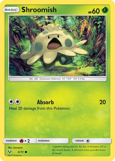 Shroomish (4/73) Sun & Moon: Shining Legends]