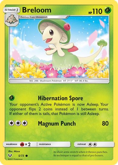 Breloom (5/73) Sun & Moon: Shining Legends]