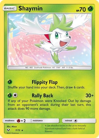 Shaymin (7/73) Sun & Moon: Shining Legends]