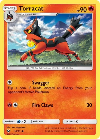 Torracat (16/73) Sun & Moon: Shining Legends]