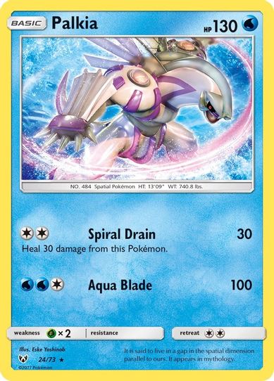 Palkia (24/73) Sun & Moon: Shining Legends]