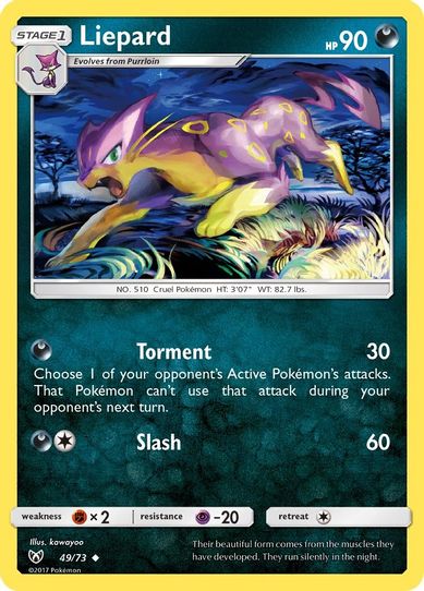 Liepard (49/73) Sun & Moon: Shining Legends]