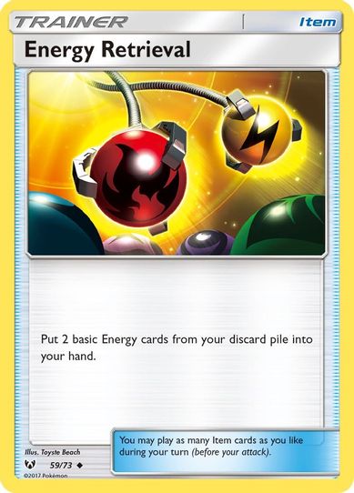 Energy Retrieval (59/73) Sun & Moon: Shining Legends]