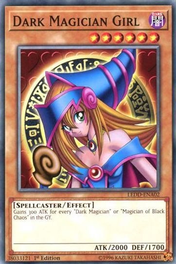 Dark Magician Girl (LEDD-ENA02) [Legendary Dragon Decks]