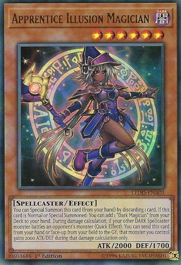 Apprentice Illusion Magician (LEDD-ENA03) [Legendary Dragon Decks]