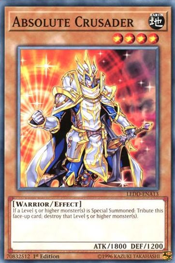 Absolute Crusader (LEDD-ENA13) [Legendary Dragon Decks]