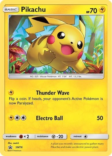 Pikachu - SM (SM76) [SM Promos]