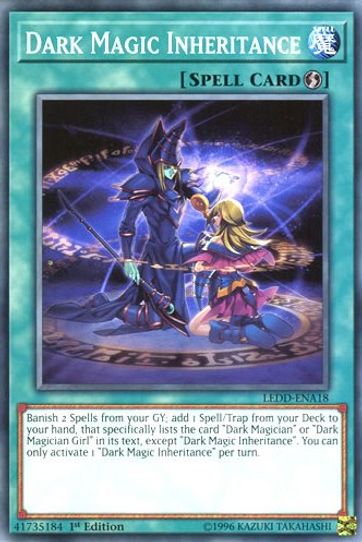 Dark Magic Inheritance (LEDD-ENA18) [Legendary Dragon Decks]