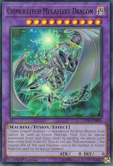 Chimeratech Megafleet Dragon (LEDD-ENB00) [Legendary Dragon Decks]