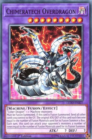 Chimeratech Overdragon (LEDD-ENB27) [Legendary Dragon Decks]
