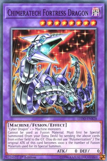 Chimeratech Fortress Dragon (LEDD-ENB28) [Legendary Dragon Decks]