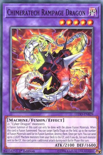 Chimeratech Rampage Dragon (LEDD-ENB29) [Legendary Dragon Decks]