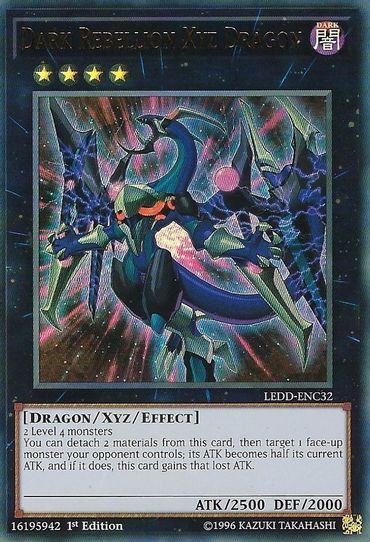 Dark Rebellion Xyz Dragon (LEDD-ENC32) [Legendary Dragon Decks]