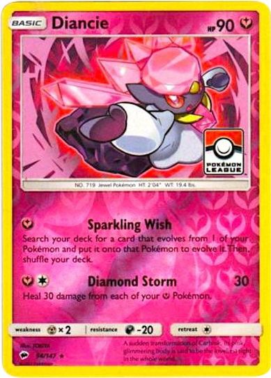 Diancie 94/147 (League Promo) [League & Championship Cards]