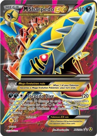 M Sharpedo EX XYa (XY200a) [Alternate Art Promo]