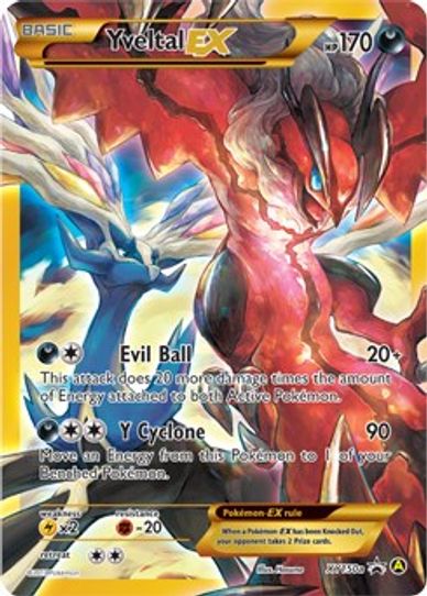 Yveltal EX XYa (XY150a) [Alternate Art Promo]