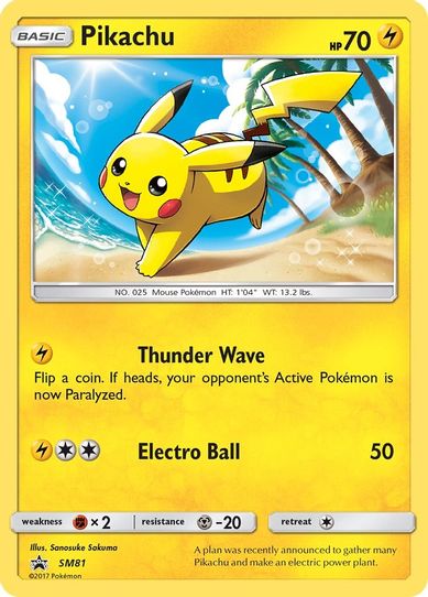 Pikachu - SM (SM81) [SM Promos]