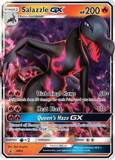 Salazzle GX - SM (SM63) [SM Promos]