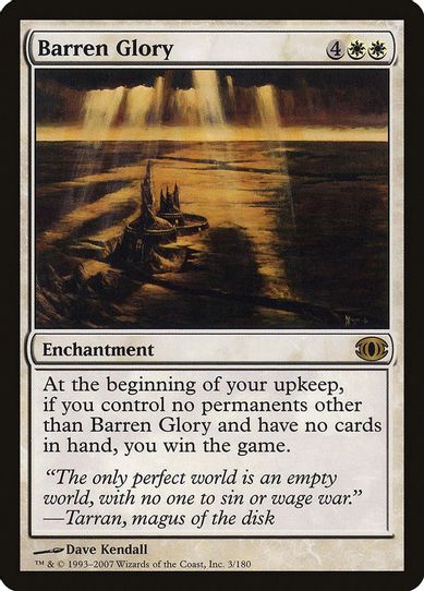 Barren Glory (3) [Future Sight]