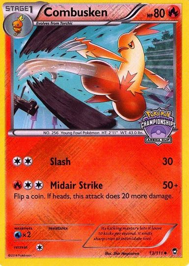 Combusken 13/111 (Championship Promo) [League & Championship Cards]