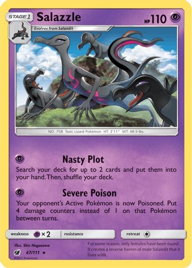 Salazzle (47/111) [Sun & Moon: Crimson Invasion]