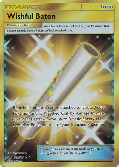 Wishful Baton (Secret) (121/111) [Sun & Moon: Crimson Invasion]