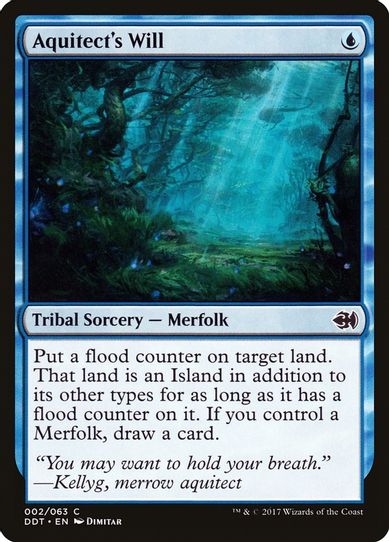 Aquitect's Will (2) [Duel Decks: Merfolk vs. Goblins]