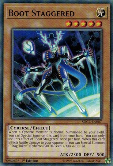 Boot Staggered (SDCL-EN007) [Structure Deck: Cyberse Link]