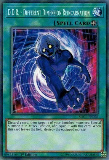 D.D.R. - Different Dimension Reincarnation (SDCL-EN026) [Structure Deck: Cyberse Link]