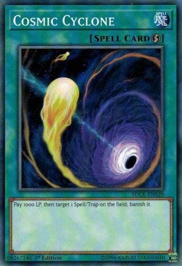 Cosmic Cyclone (SDCL-EN029) [Structure Deck: Cyberse Link]