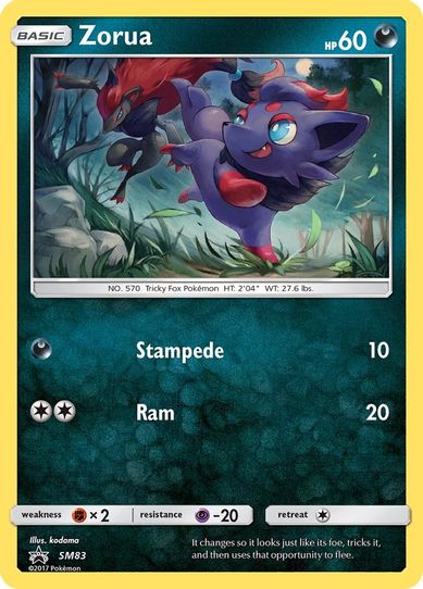 Zorua - SM (SM83) [SM Promos]