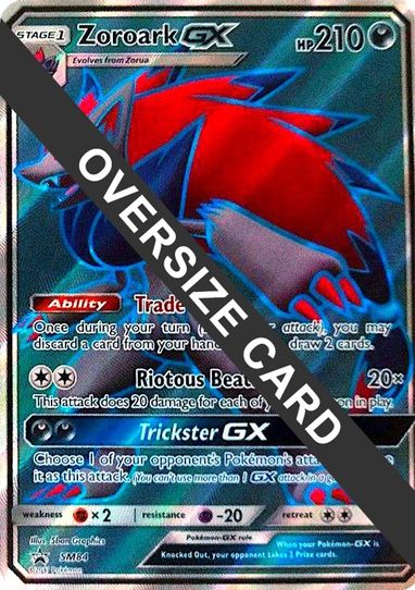 Zoroark GX 84 (SM Black Star Promo) (SM84) [First Partner Pack Jumbo Cards]