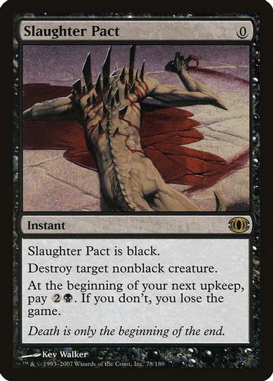Slaughter Pact (78) [Future Sight]