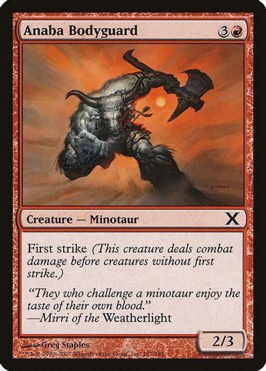 Anaba Bodyguard (187) [10th Edition]