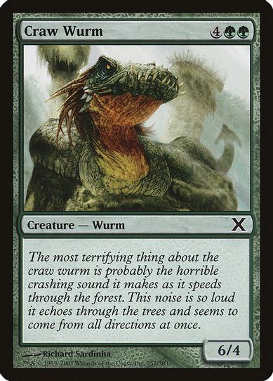 Craw Wurm (257) [10th Edition]