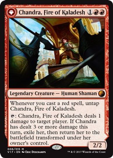 Chandra, Fire of Kaladesh (6) [From the Vault: Transform]