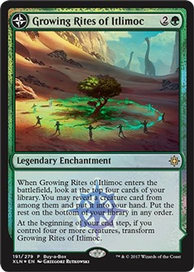 Growing Rites of Itlimoc (191) [Buy-A-Box Promos]