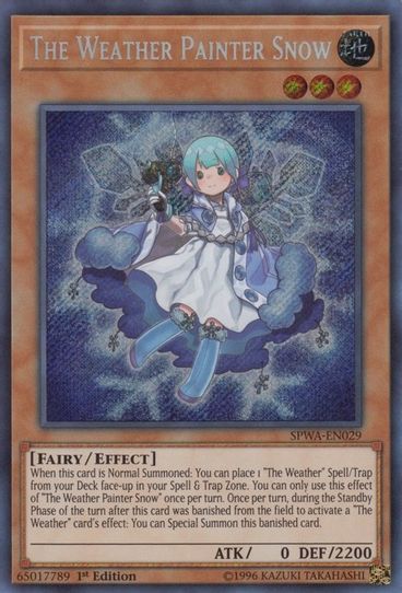 The Weather Painter Snow (SPWA-EN029) [Spirit Warriors]