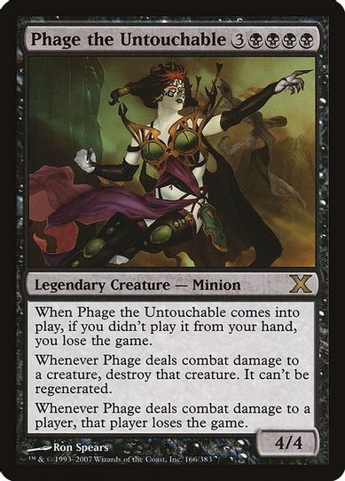 Phage the Untouchable (166) [10th Edition]