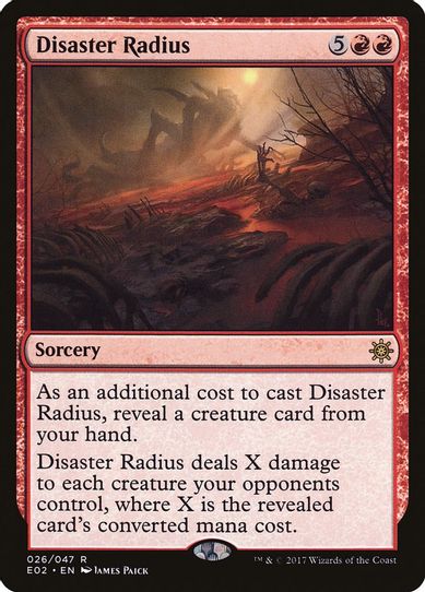 Disaster Radius (26) [Explorers of Ixalan]